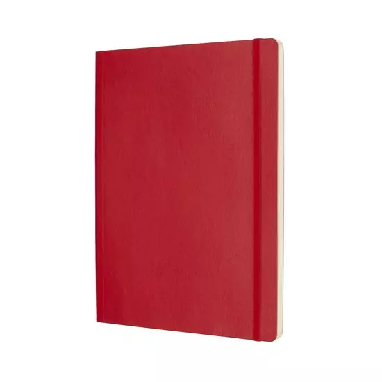 Een Moleskine Plain Soft Cover Notebook XL Scarlet Red koop je bij Moleskine.nl